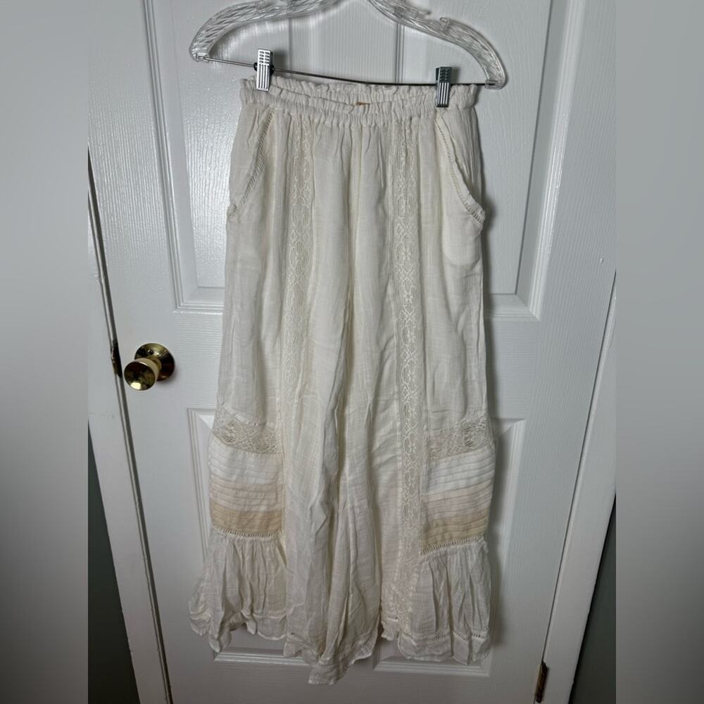 Free People Bali Alana Top & Pant Set in White  XS - Picture 9 of 14
